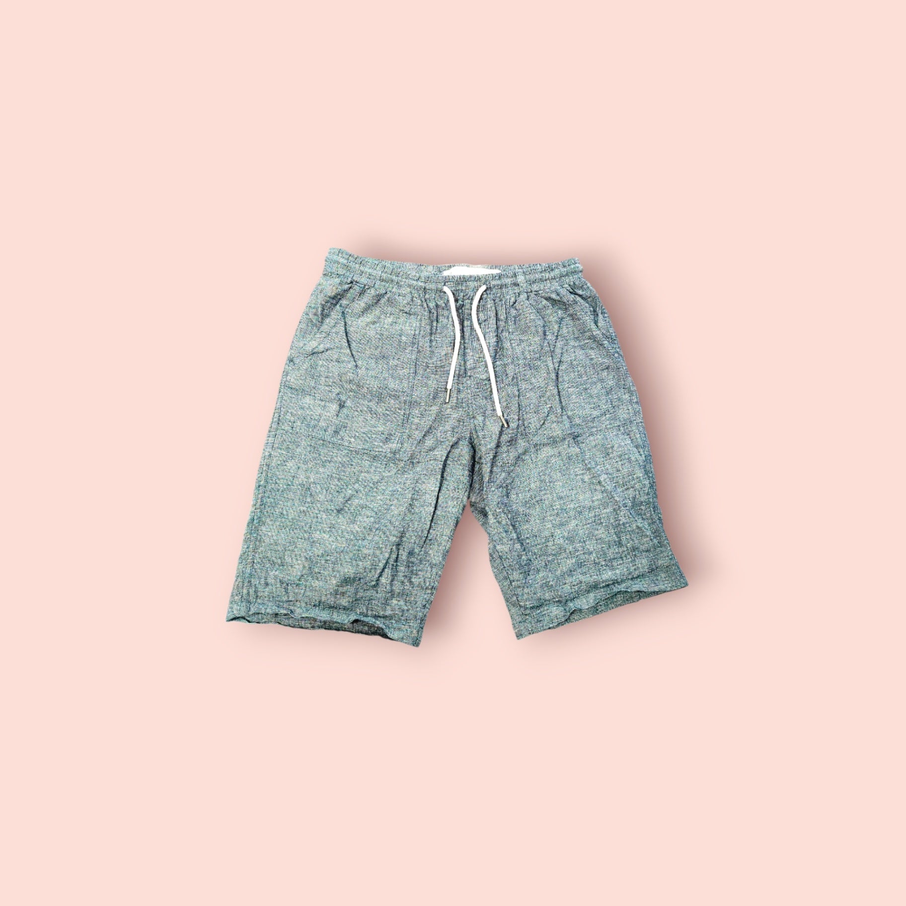 Denim Co. Shorts M Grau
