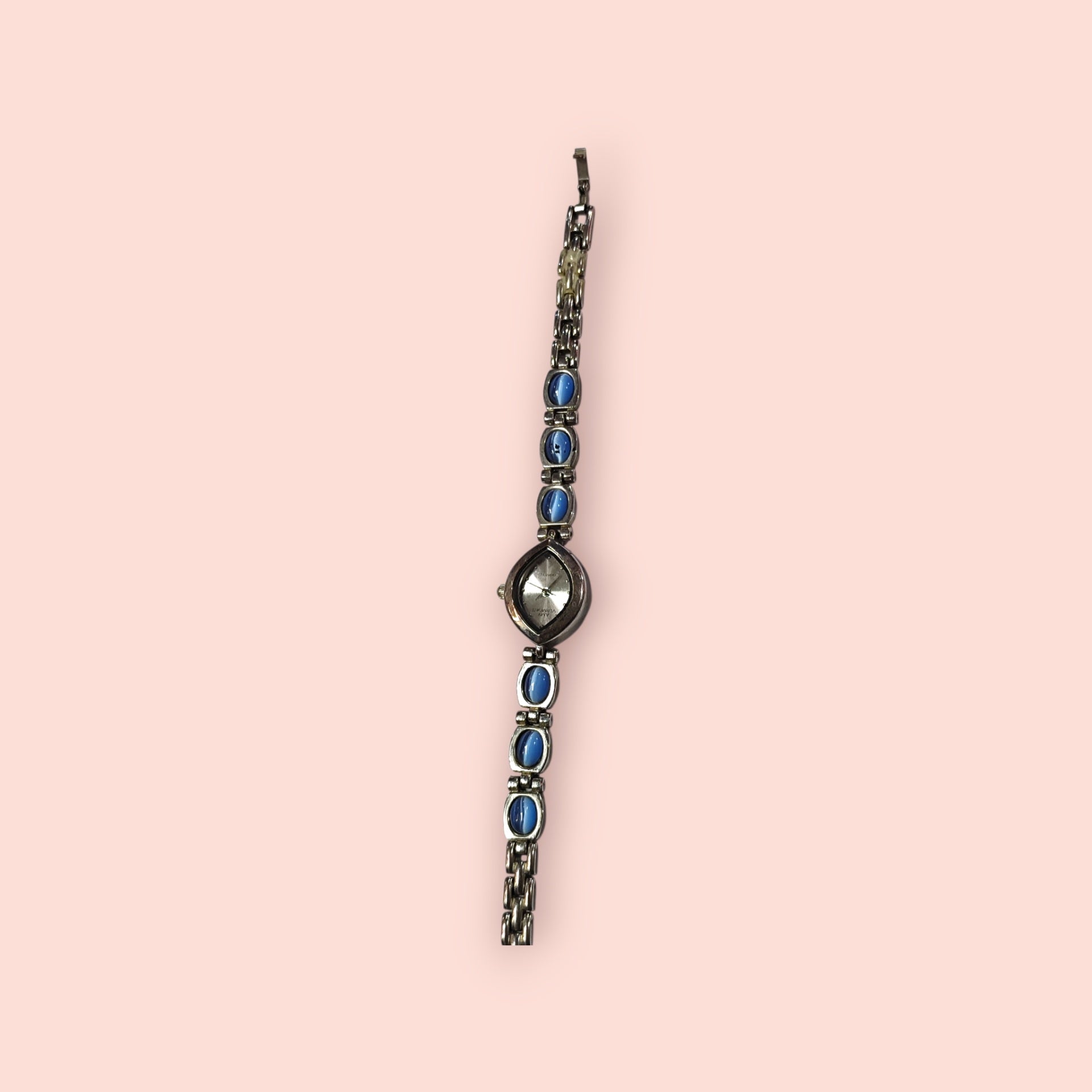 Amy Vermont Armbanduhr Silber, Blau, Transparent