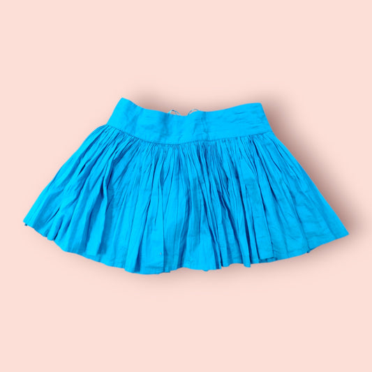 Zara TRF Minirock S Blau
