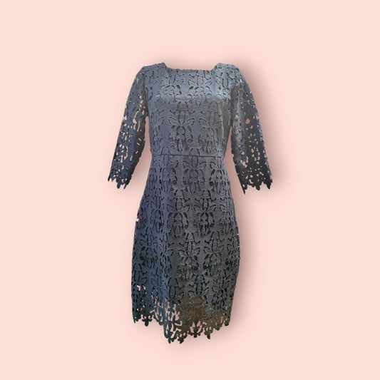 Hallhuber Kleid M Dunkelblau