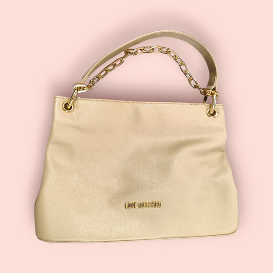LOVE MOSCHINO Handtasche Beige