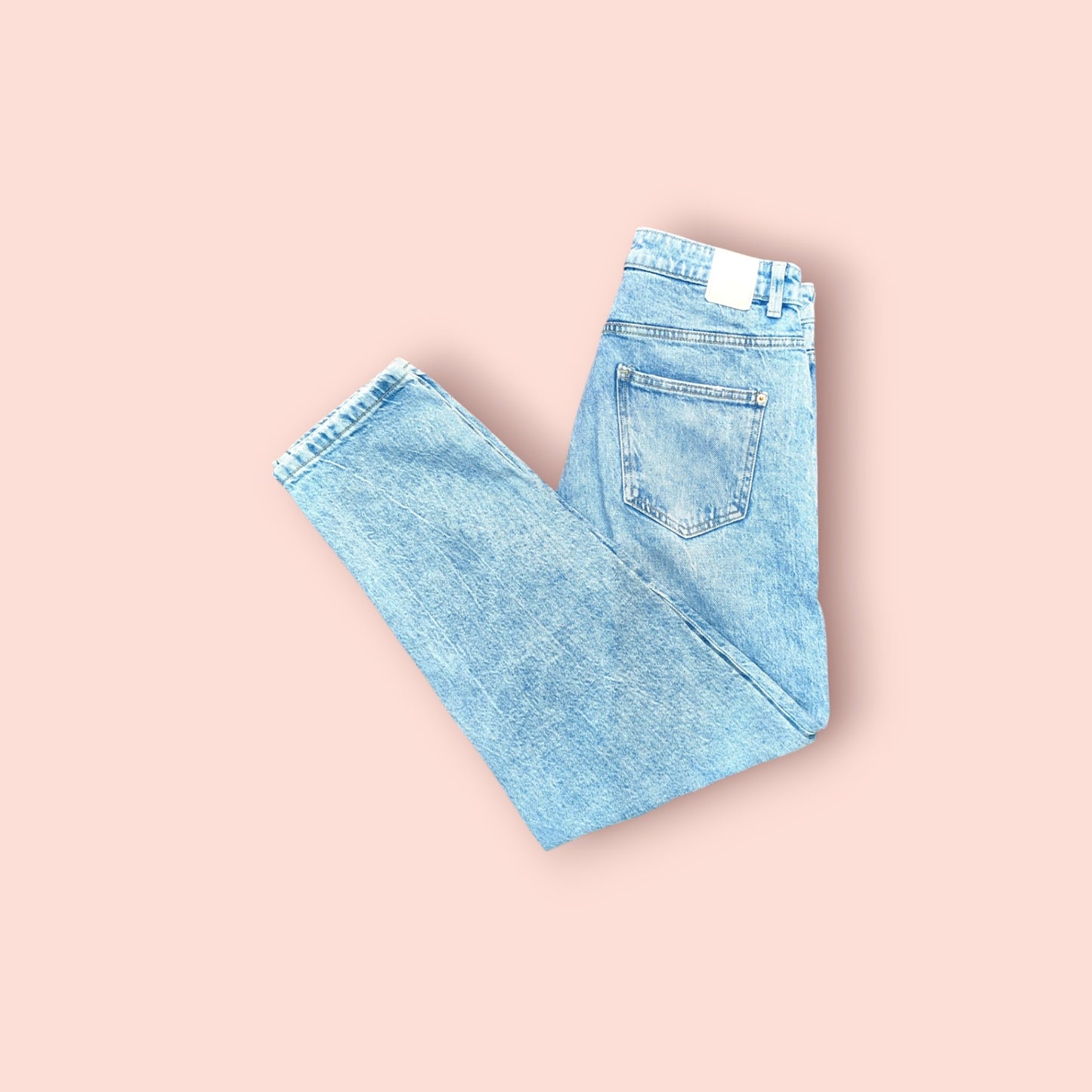 Zara Jeans M Hellblau