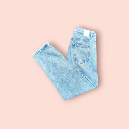 Zara Jeans M Hellblau