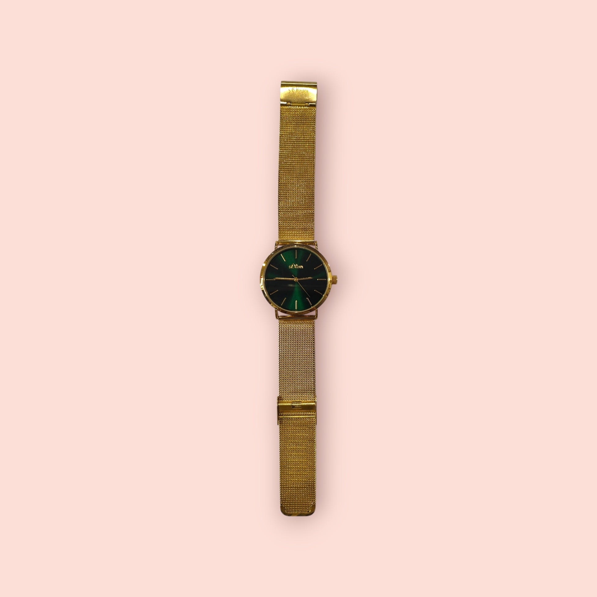 S. Oliver Uhr Gold