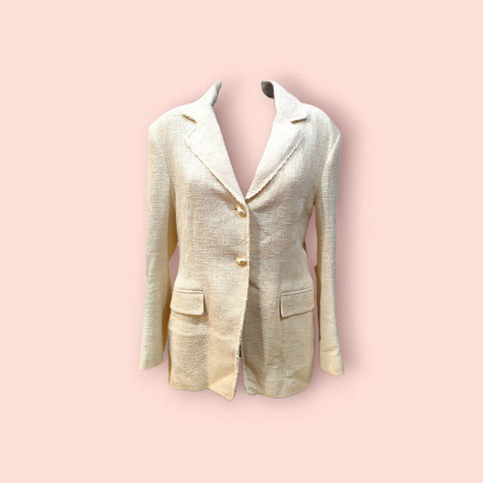 Zara Blazer L Creme