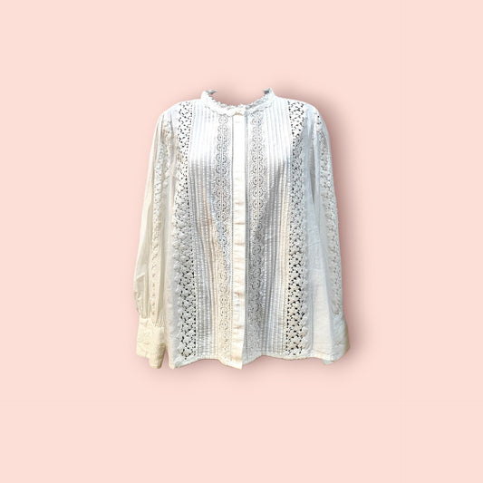 mercer&madison Bluse XL Weiß