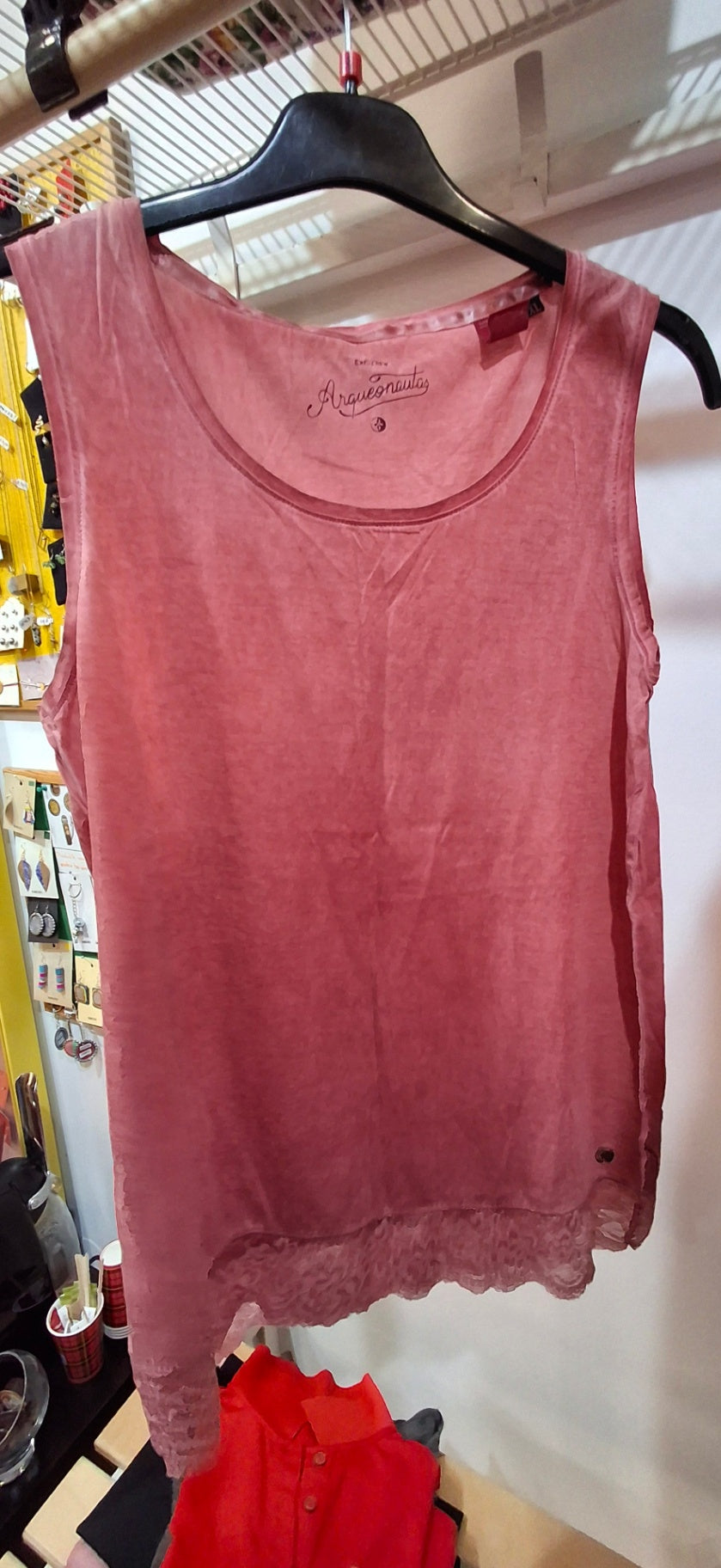 Arqueonautas Ärmeloses Shirt Einheitsgröße Rosa