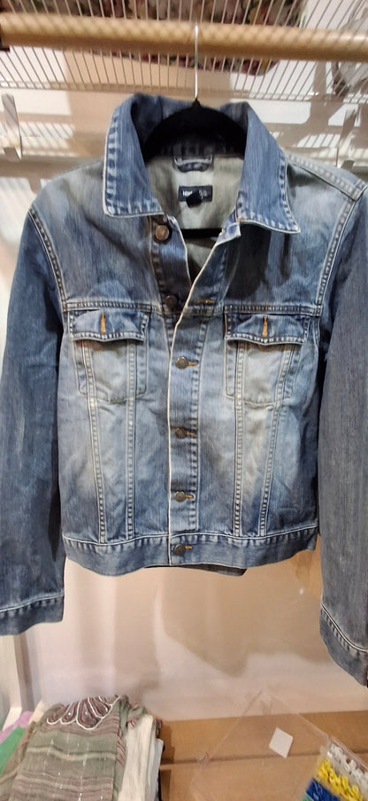 H&M Jeansjacke 36-38 Blau