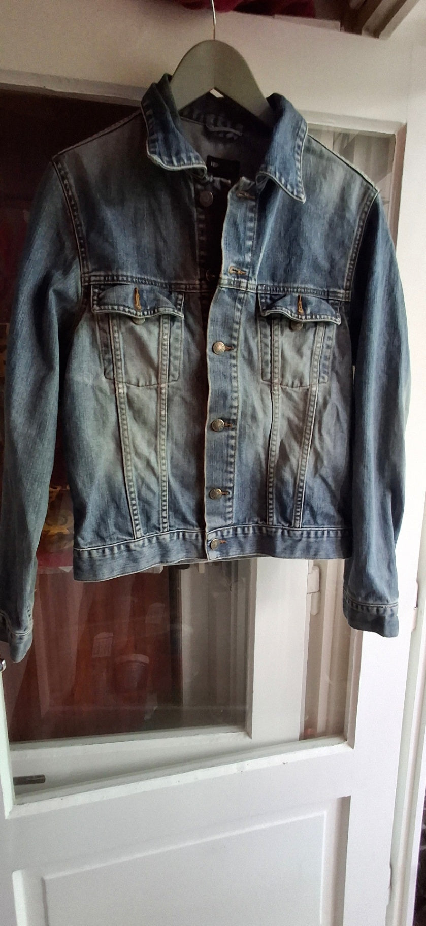 H&M Jeansjacke 36-38 Blau