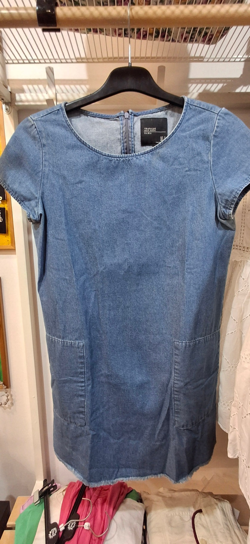 Zara Kleid M Blau