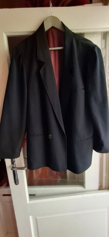 Jacke 43/44 Dunkel blau