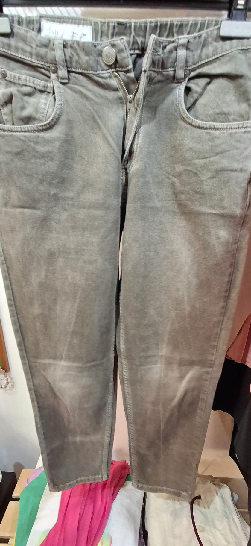Zara Hose XS Beige