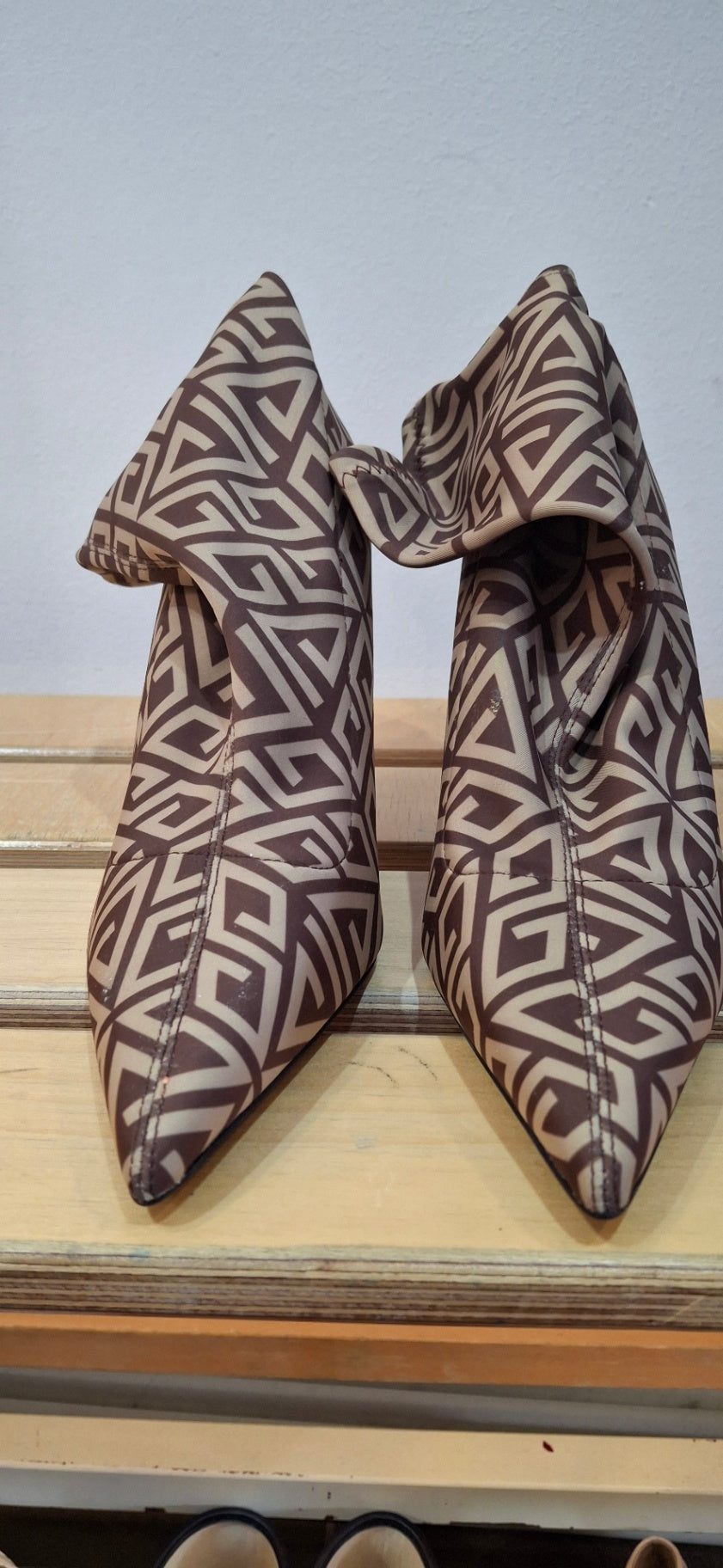 Asos Stiefel 37/38 Braun und Creme