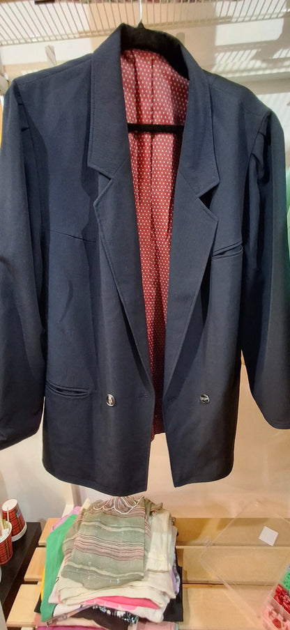 Jacke 43/44 Dunkel blau