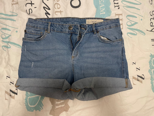 Esmara Shorts L Blau Denim
