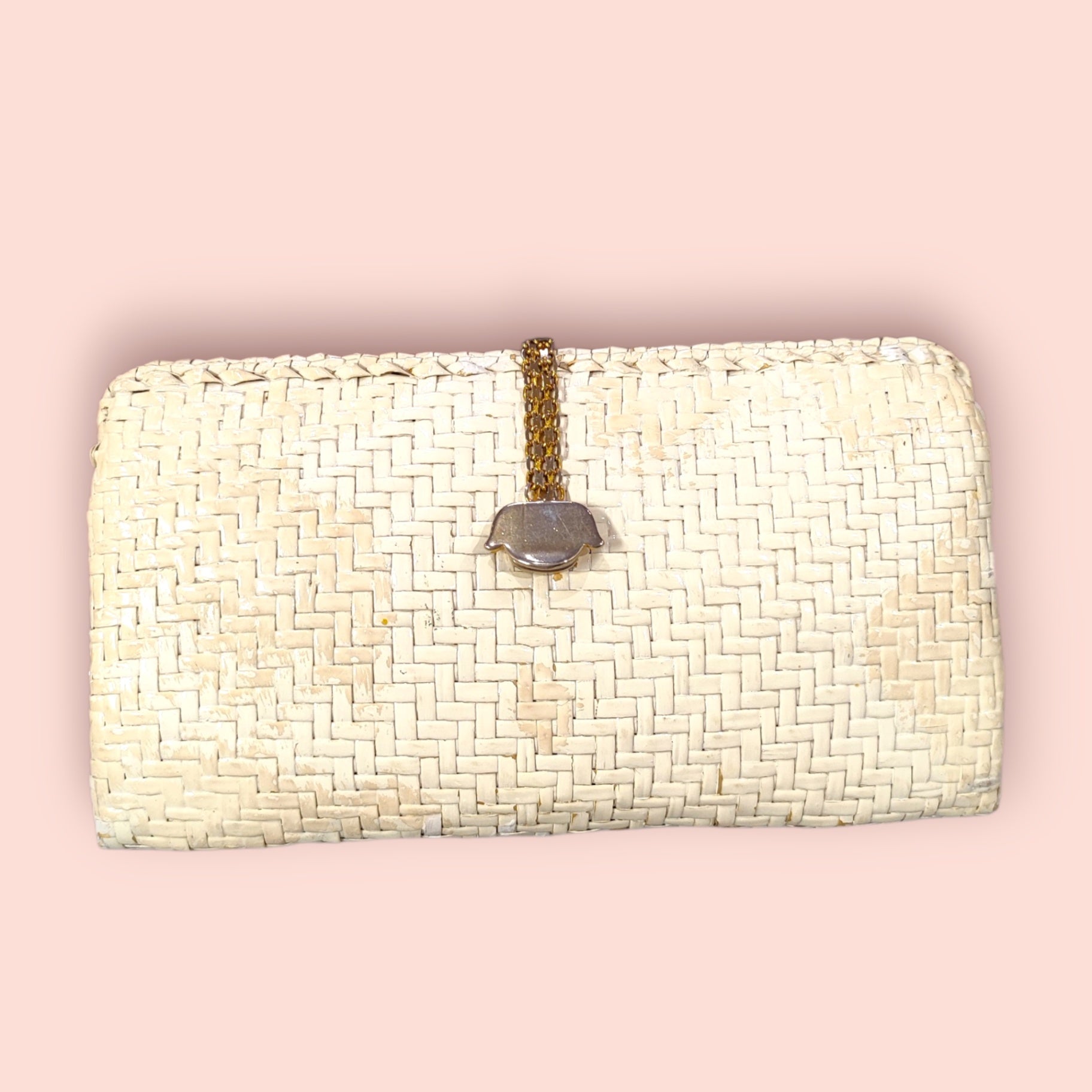 Handtasche Beige