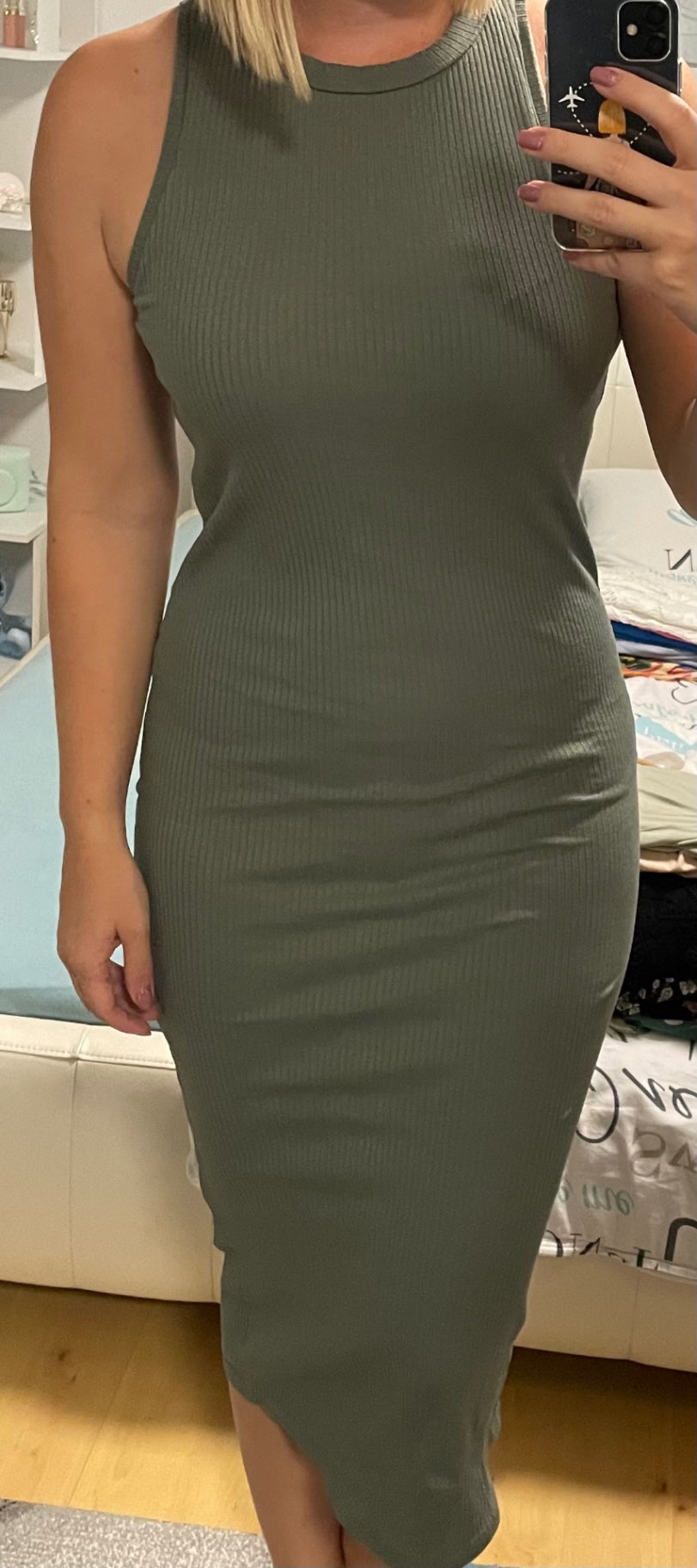 Vero Moda Kleid XS Grün