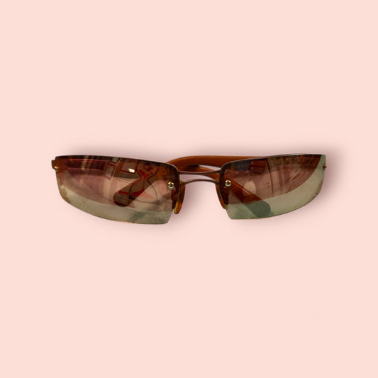 Sonnenbrille Lila getönt