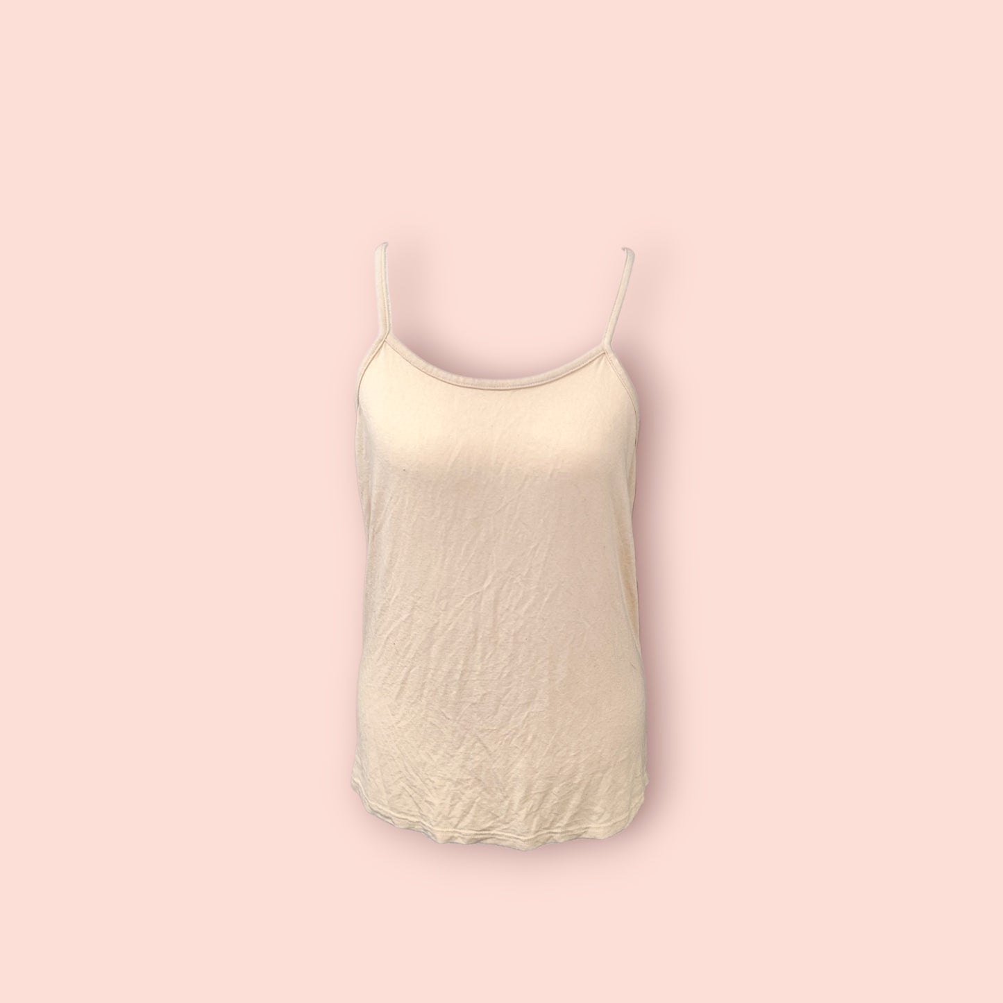 Trägershirt M Beige