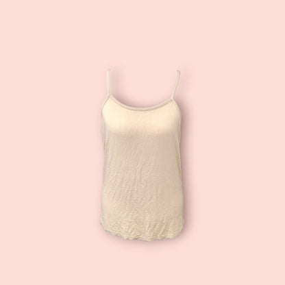 Trägershirt M Beige