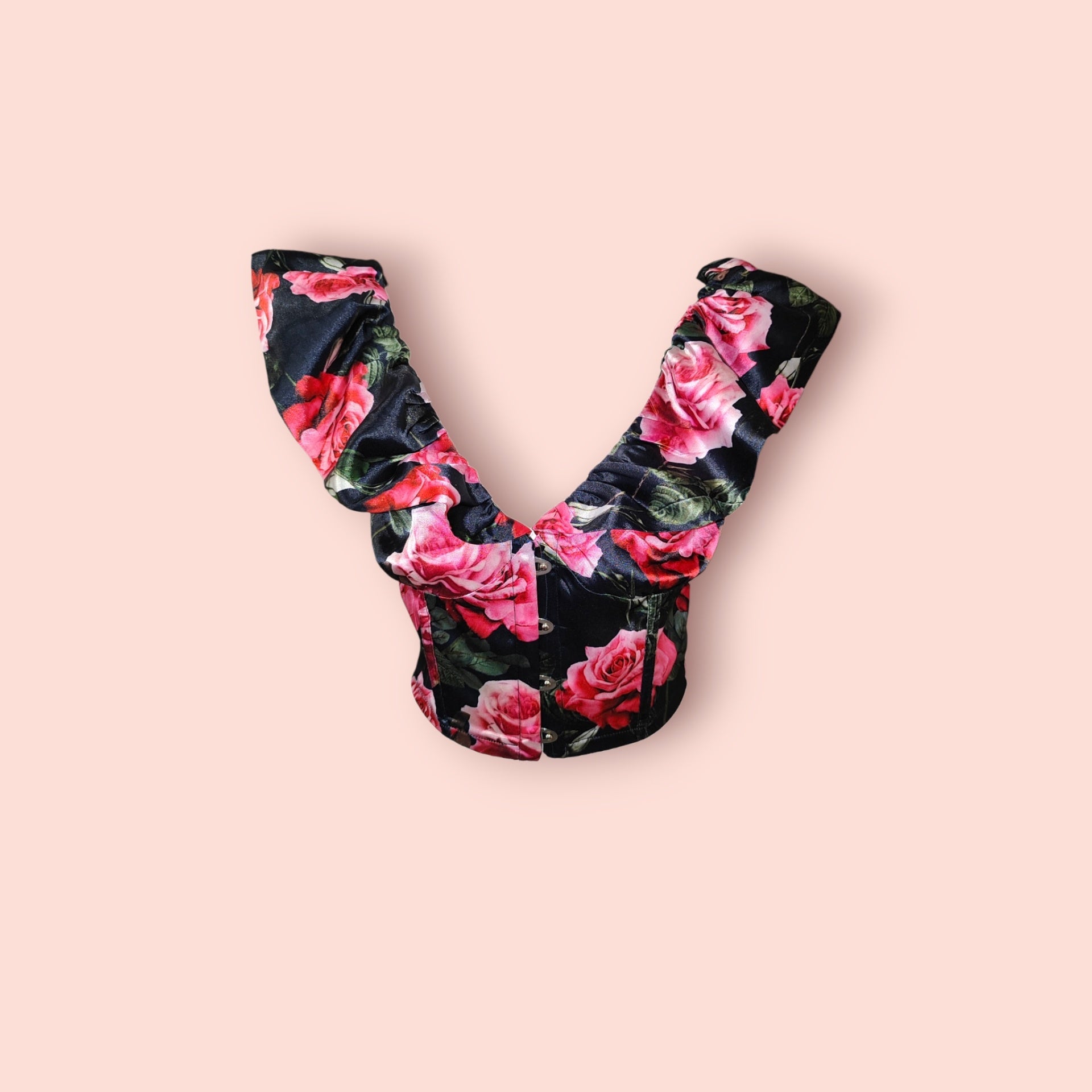 Pretty Little Thing Top S Blumenmuster