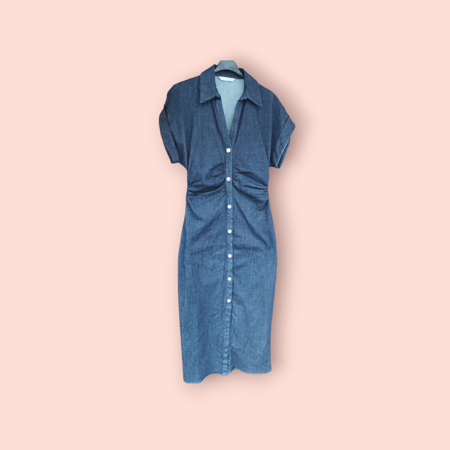 Zara Kleid L Blau