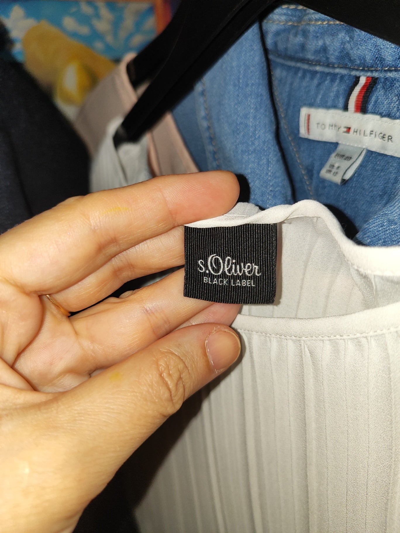 s.Oliver Bluse L Weiß