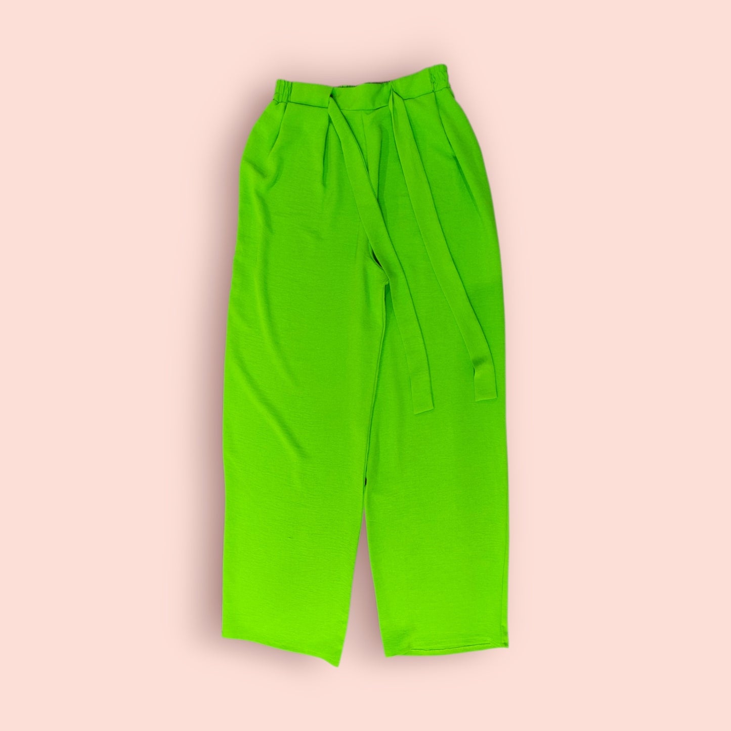Zara Hose M Neon Grün