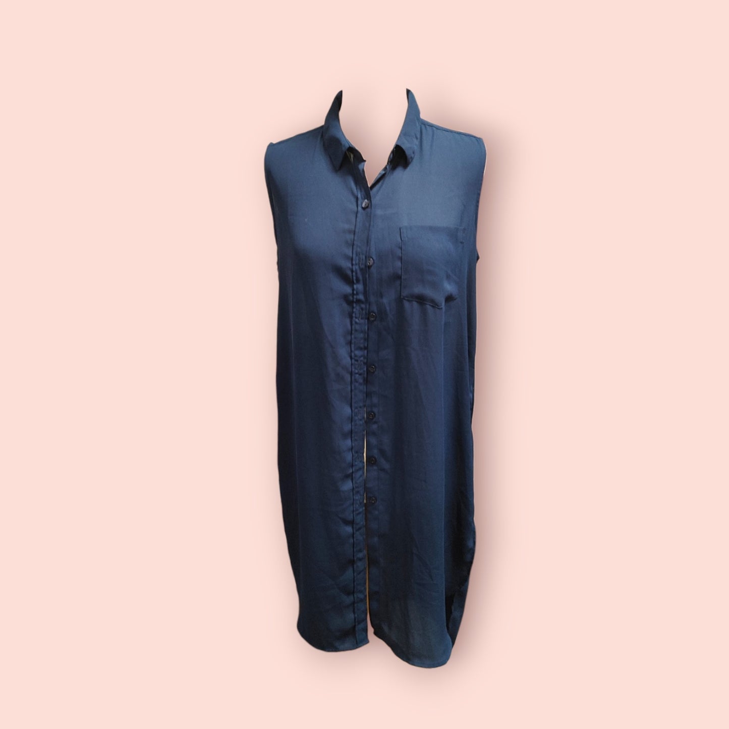 Amisu Kleid M Dunkelblau
