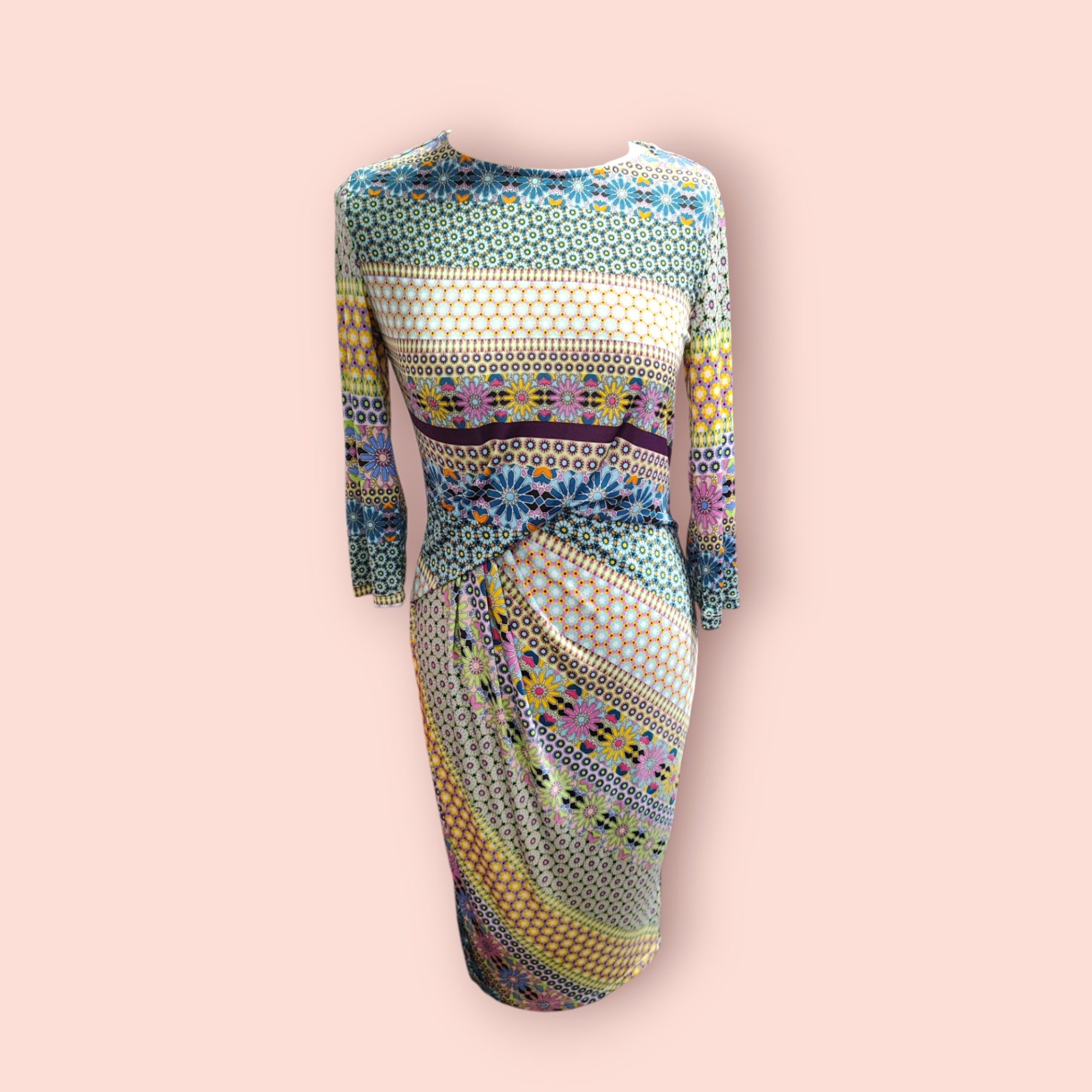 Kleid M Bunt