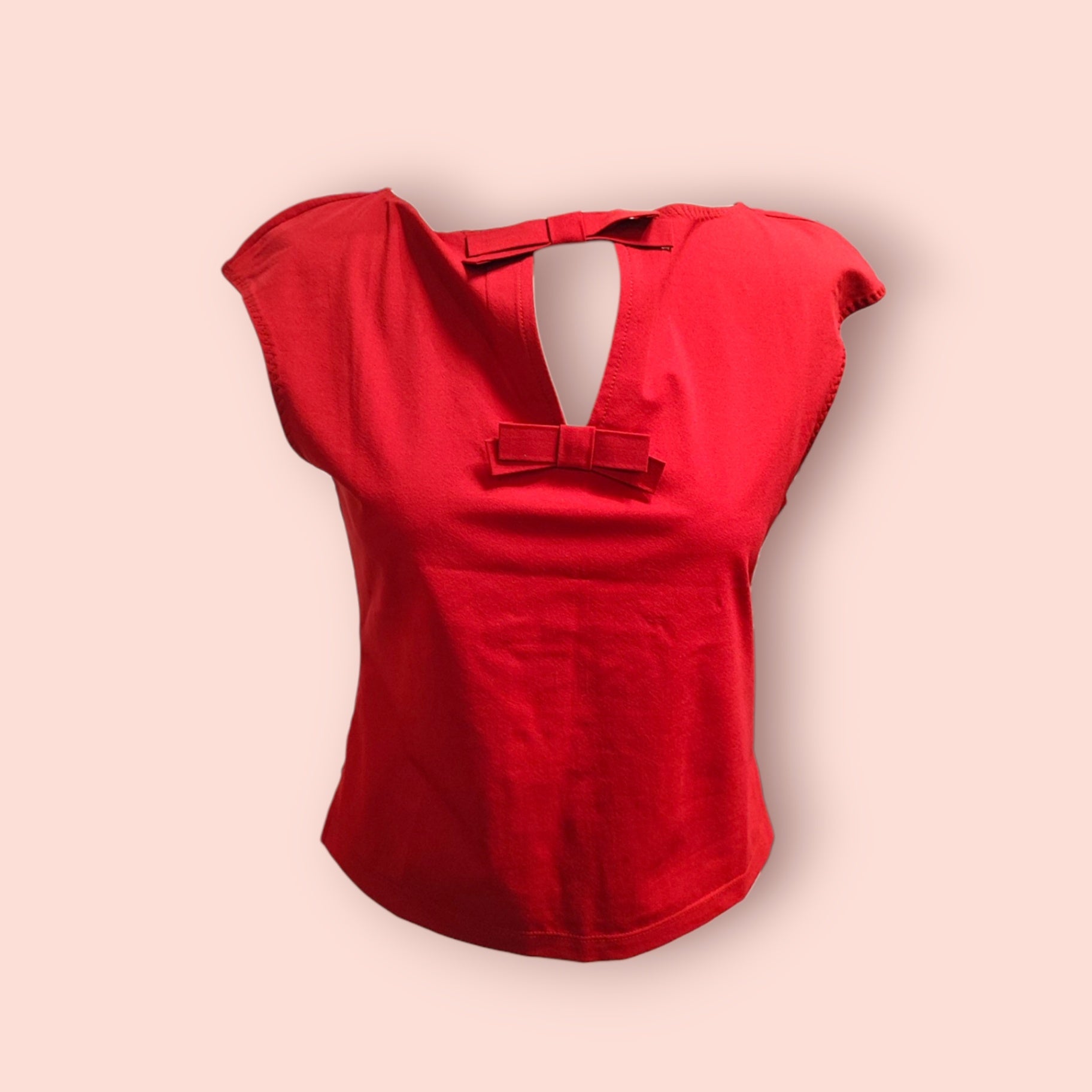 H&M Top S Rot