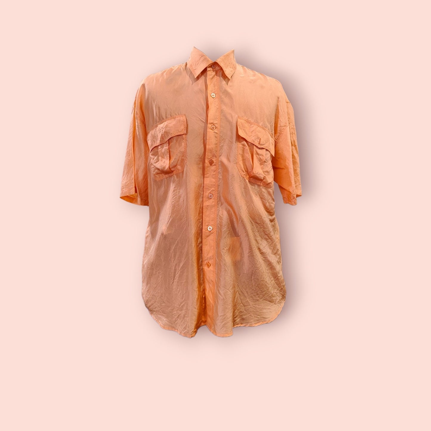 Vintage Designer oder Seide Hemd