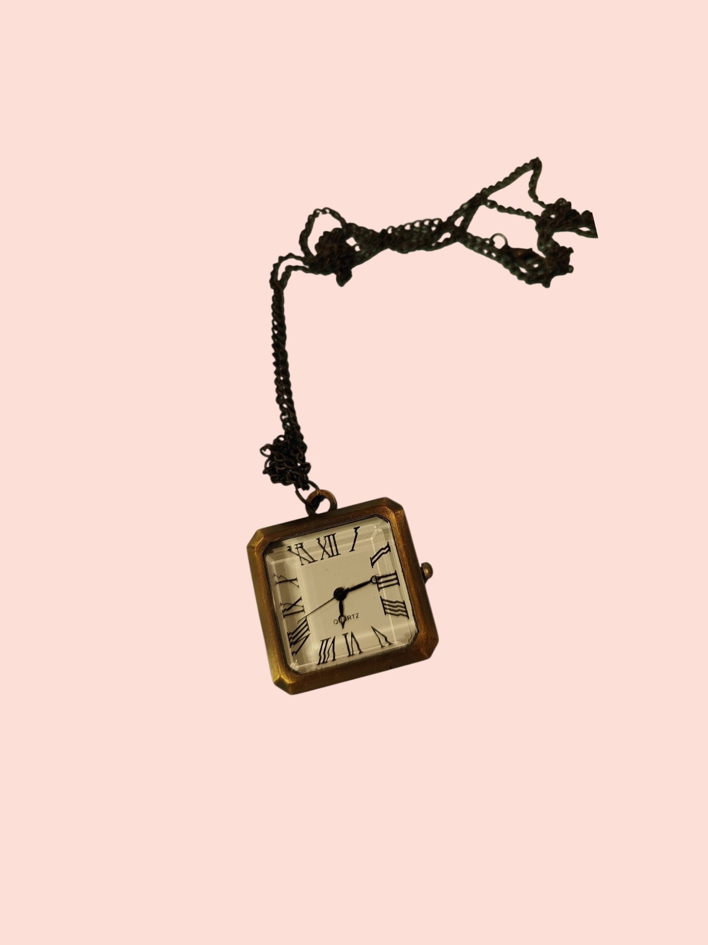 Kette mit Uhr Gold