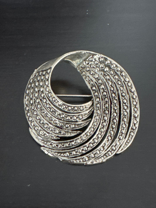 Brosche Unbestimmt Silber