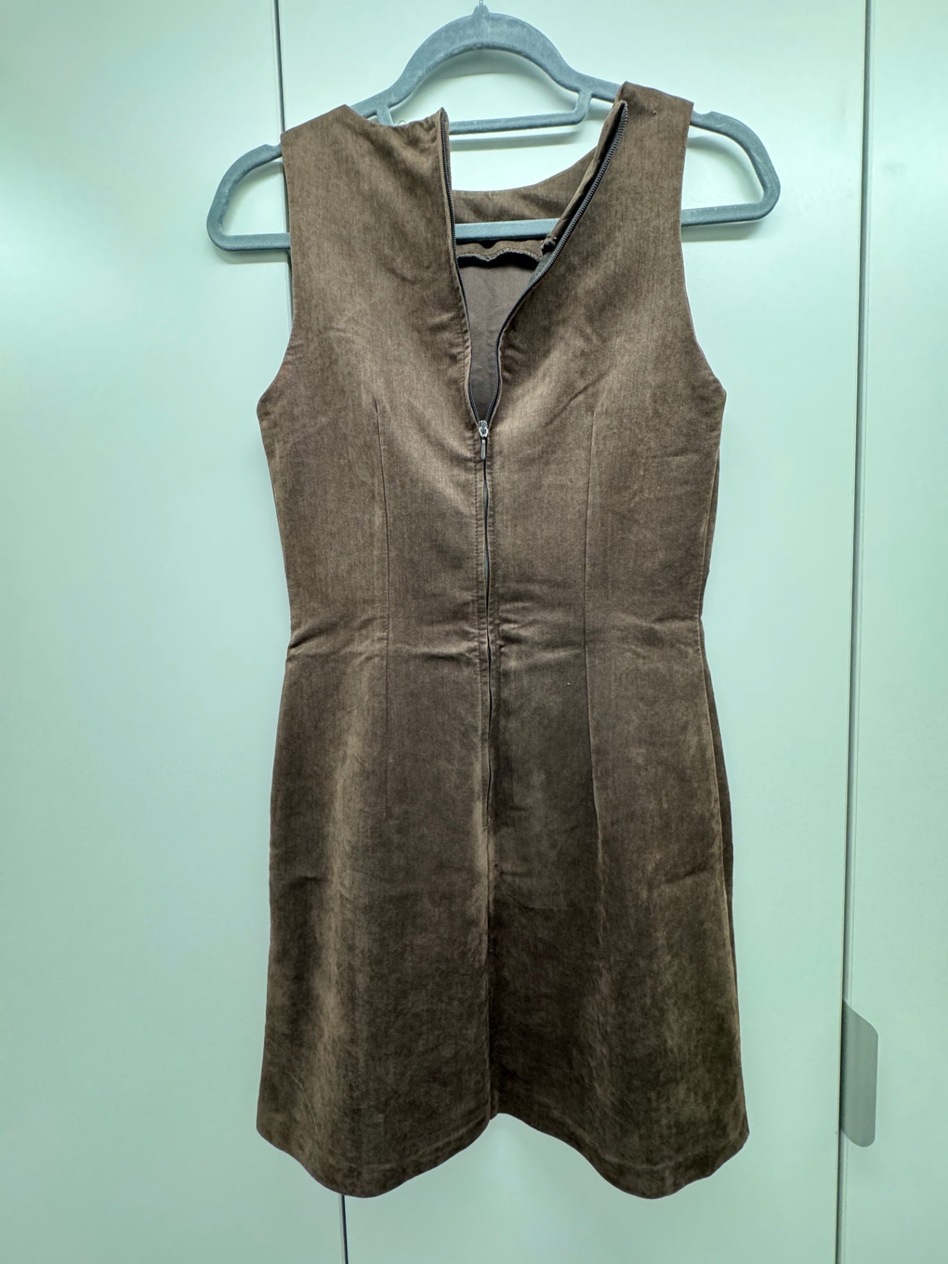 Orsay Ärmelloses Hemd-Kleid Unbekannt Braun
