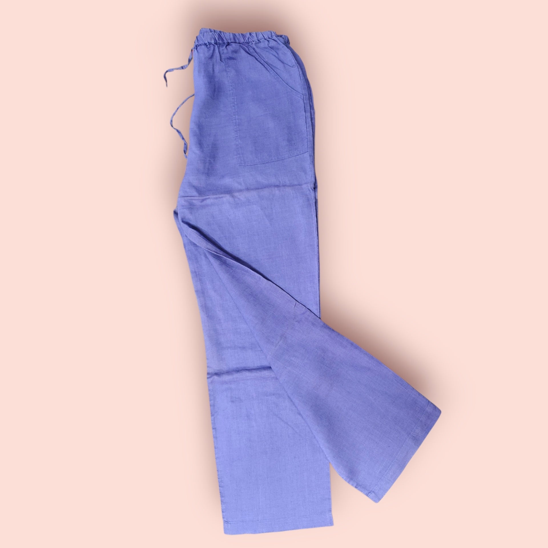 Leinenhose Einfarbig