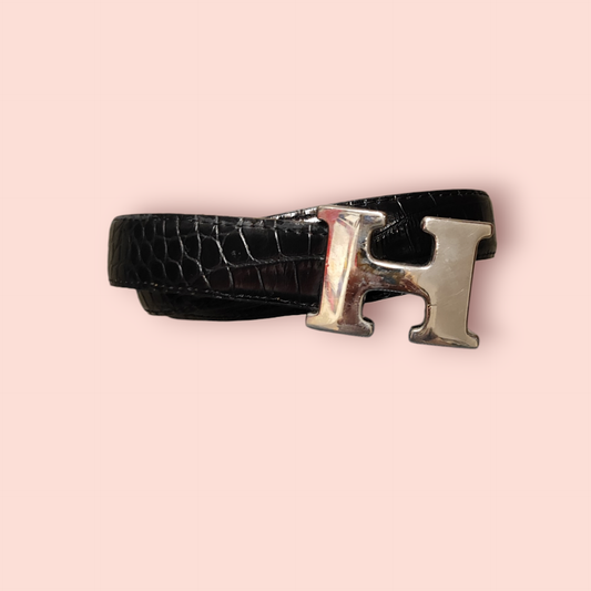 Gürtel Echtleder Schwarz