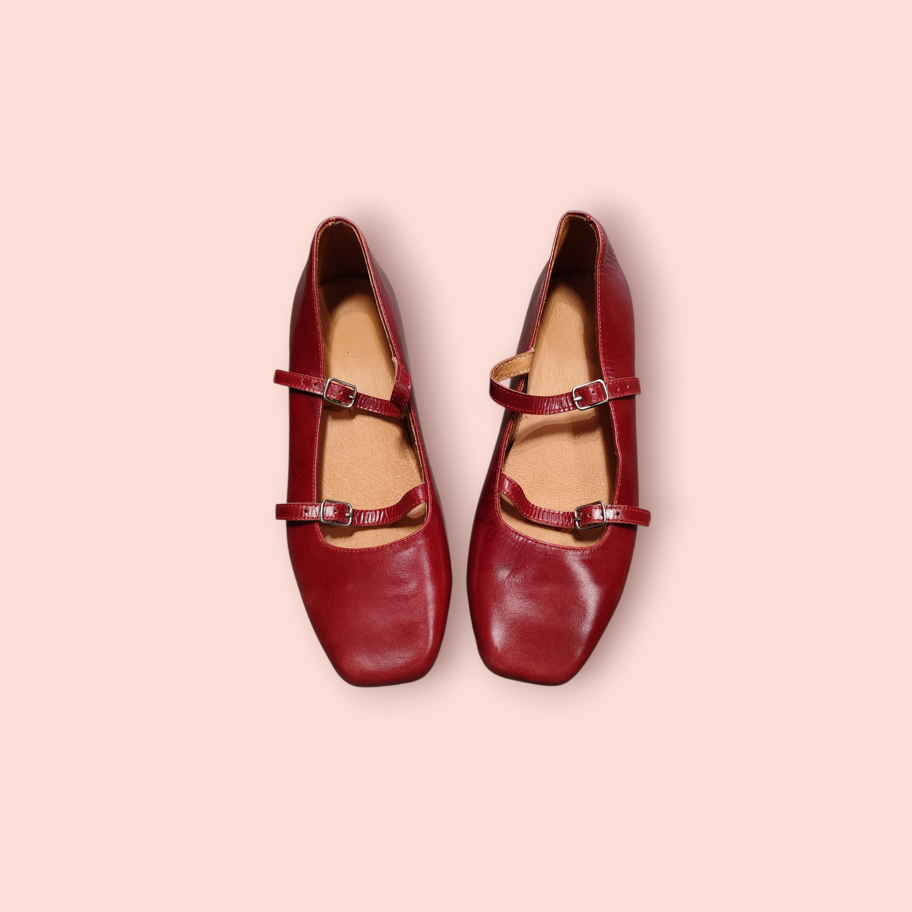 Schuhe Mary Jane 41 Rot