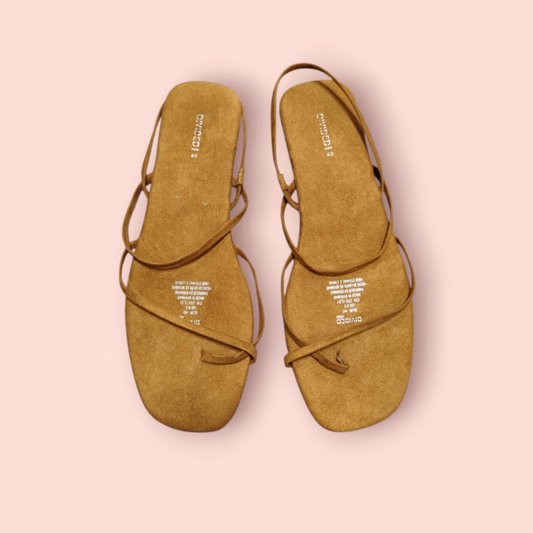 H&M Sandalen 40 Braun