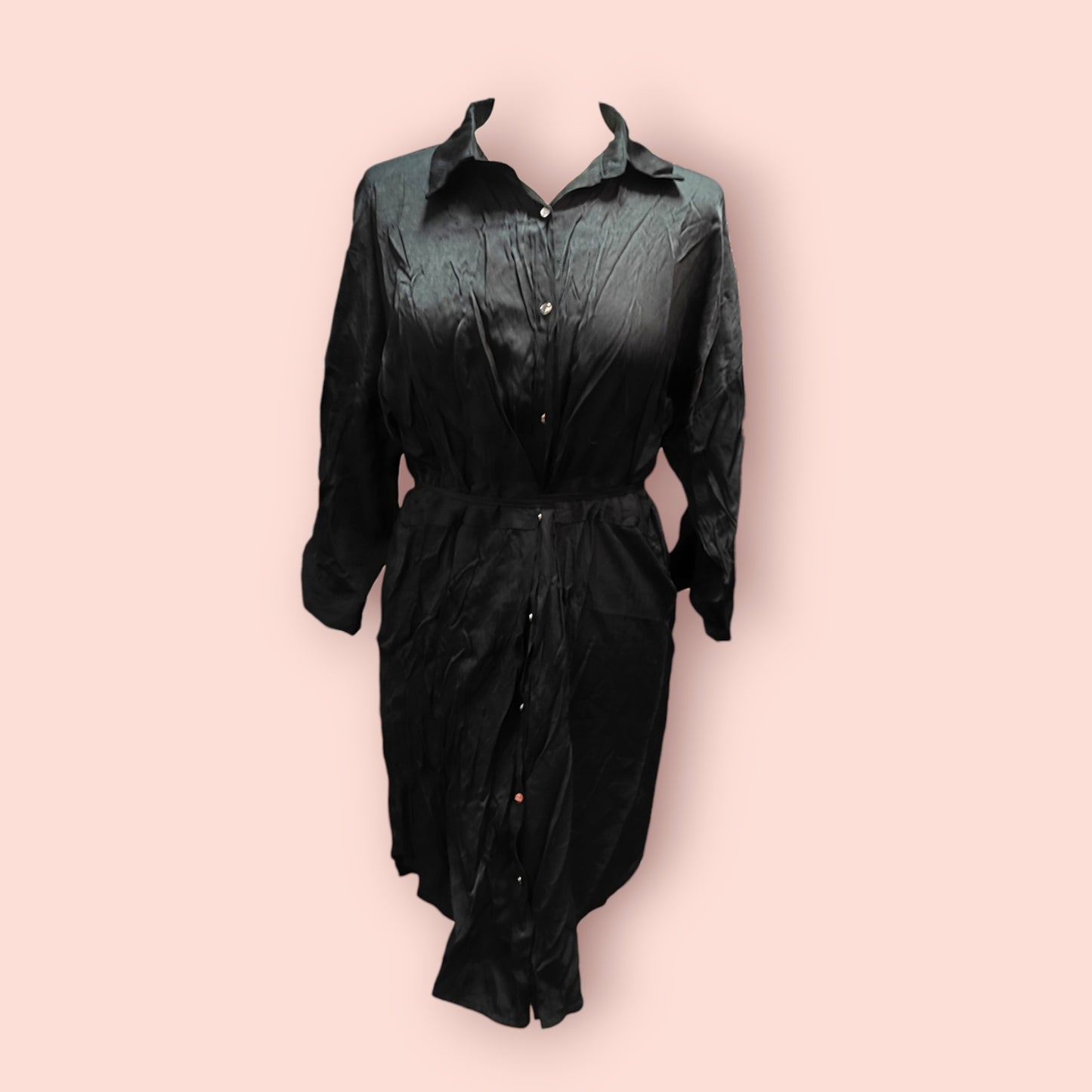 Hello Kiss! Hemdkleid M Schwarz