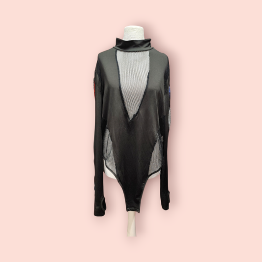 INCERUN Body 3XL Schwarz
