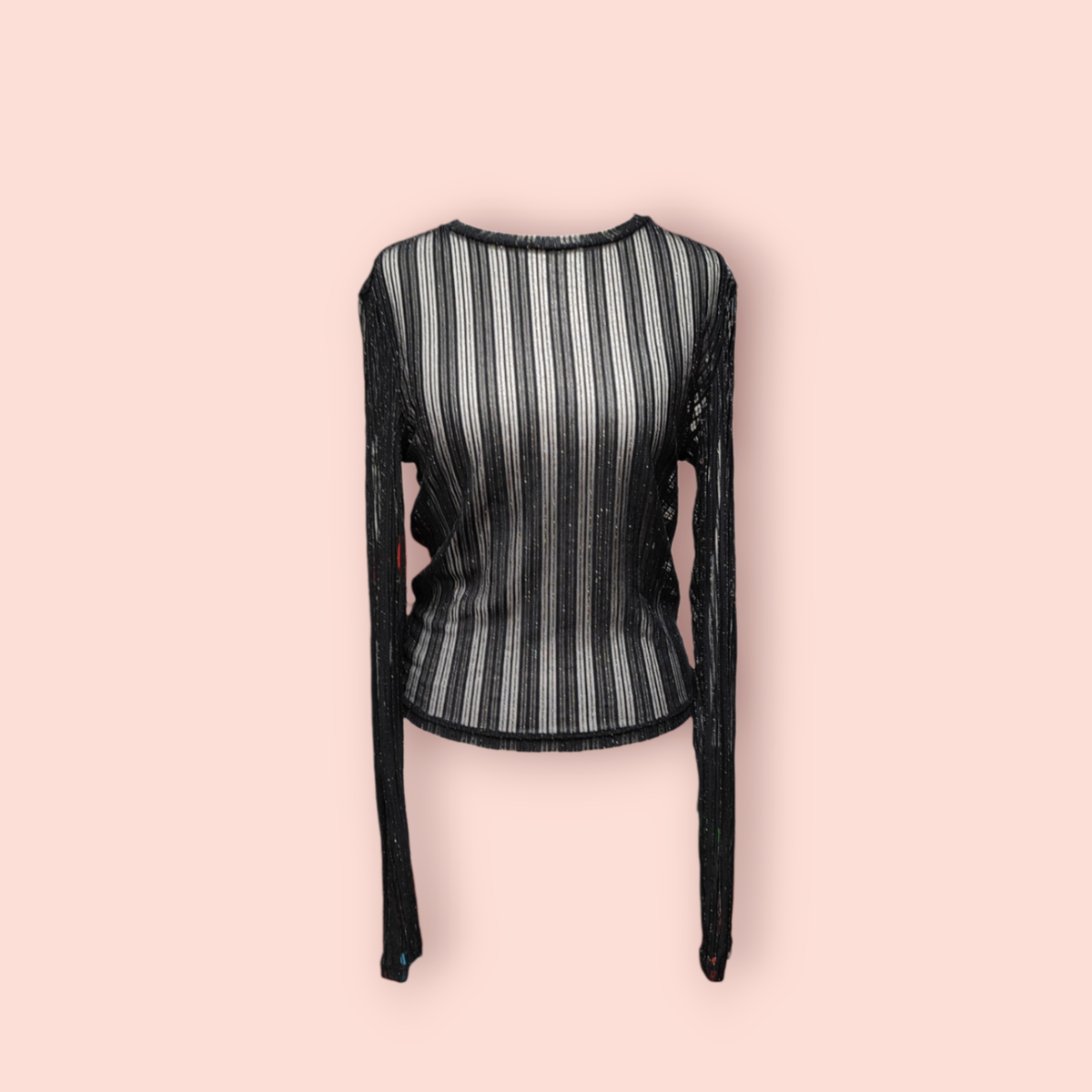 Langarmshirt Schwarz