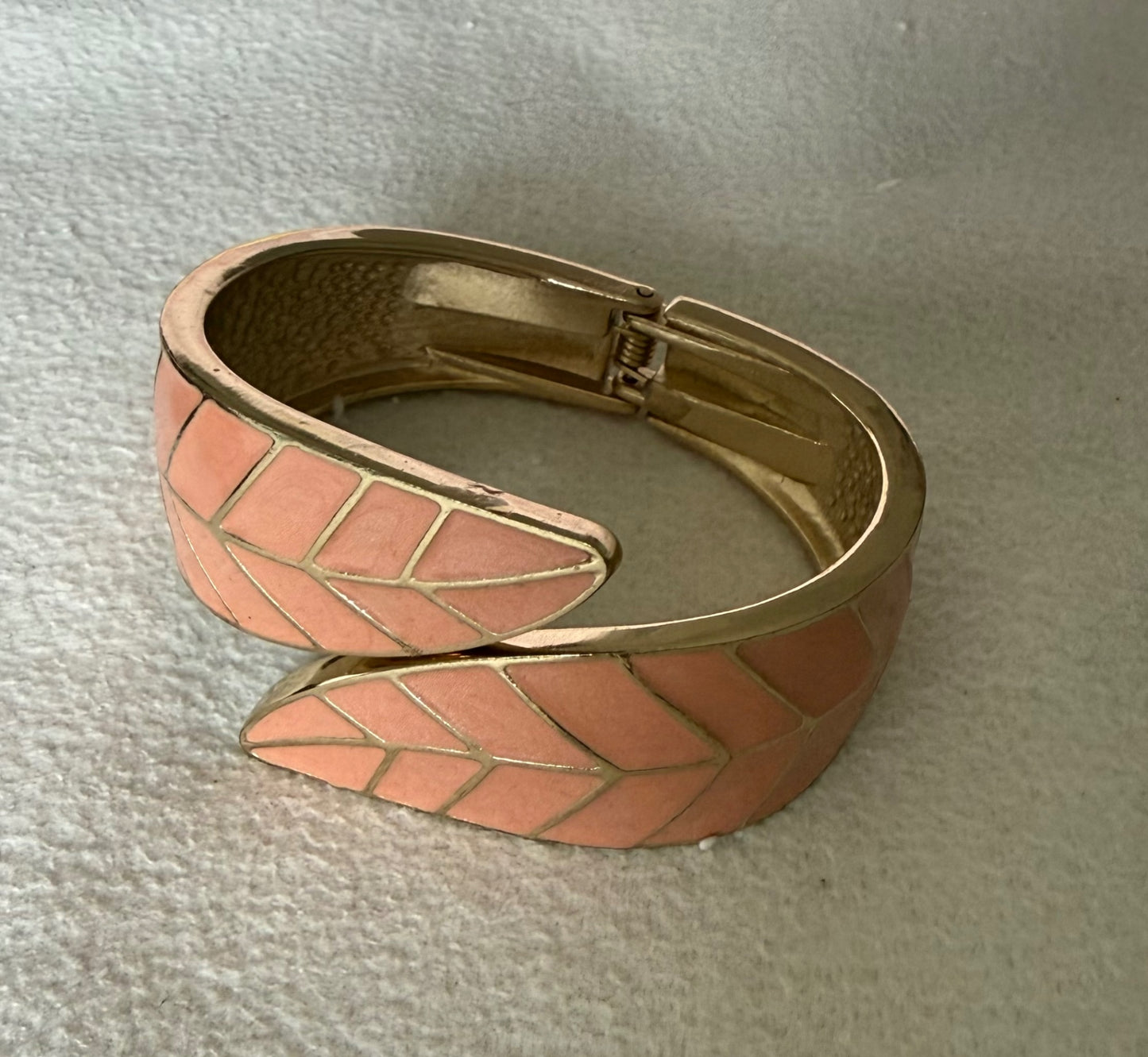 Armreif Gold und Rosa