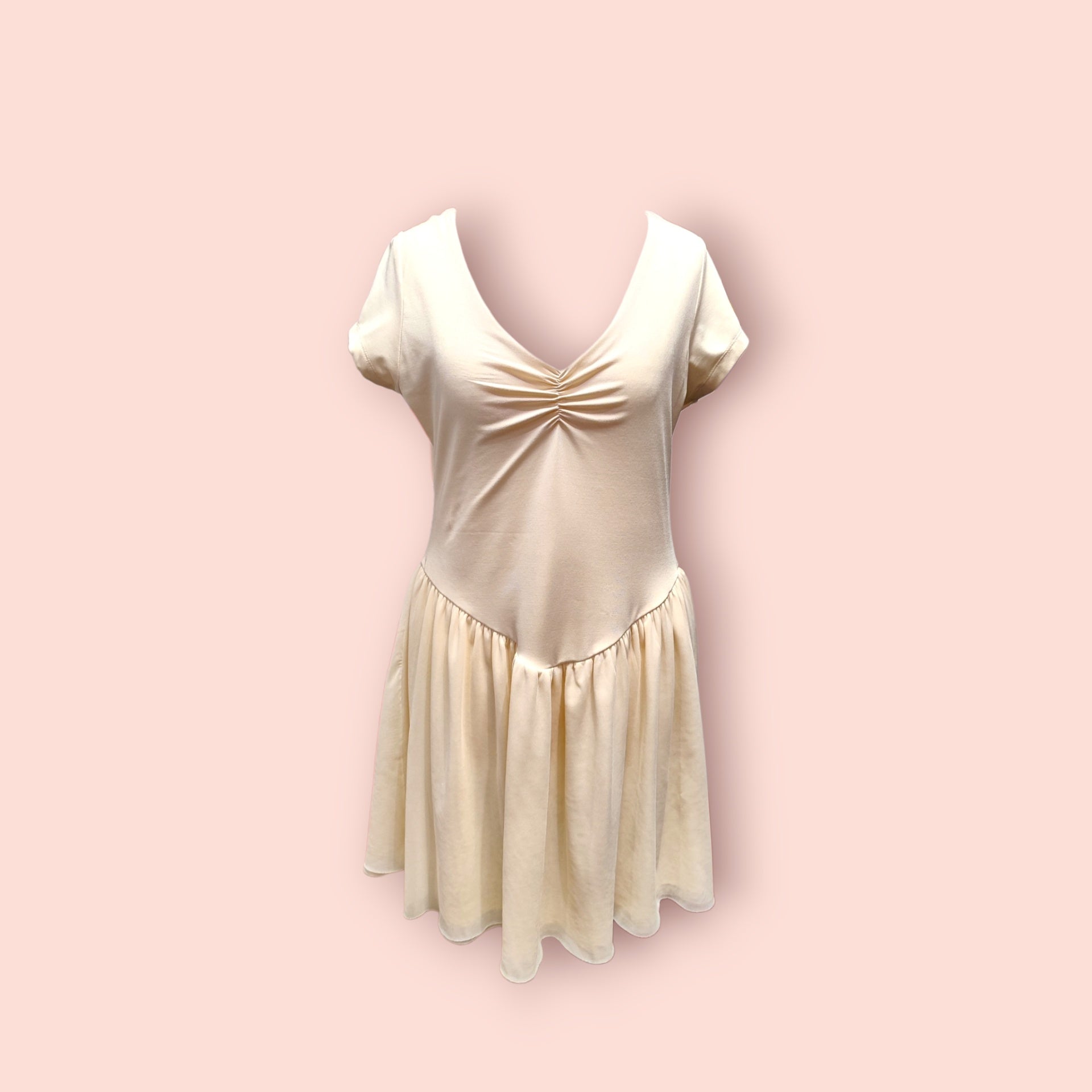 Primark Kleid M Creme