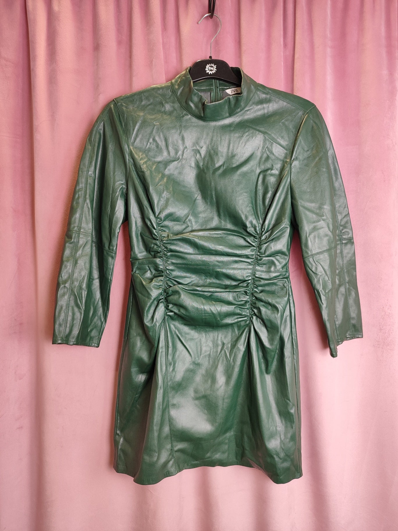 Zara Kleid M Grün