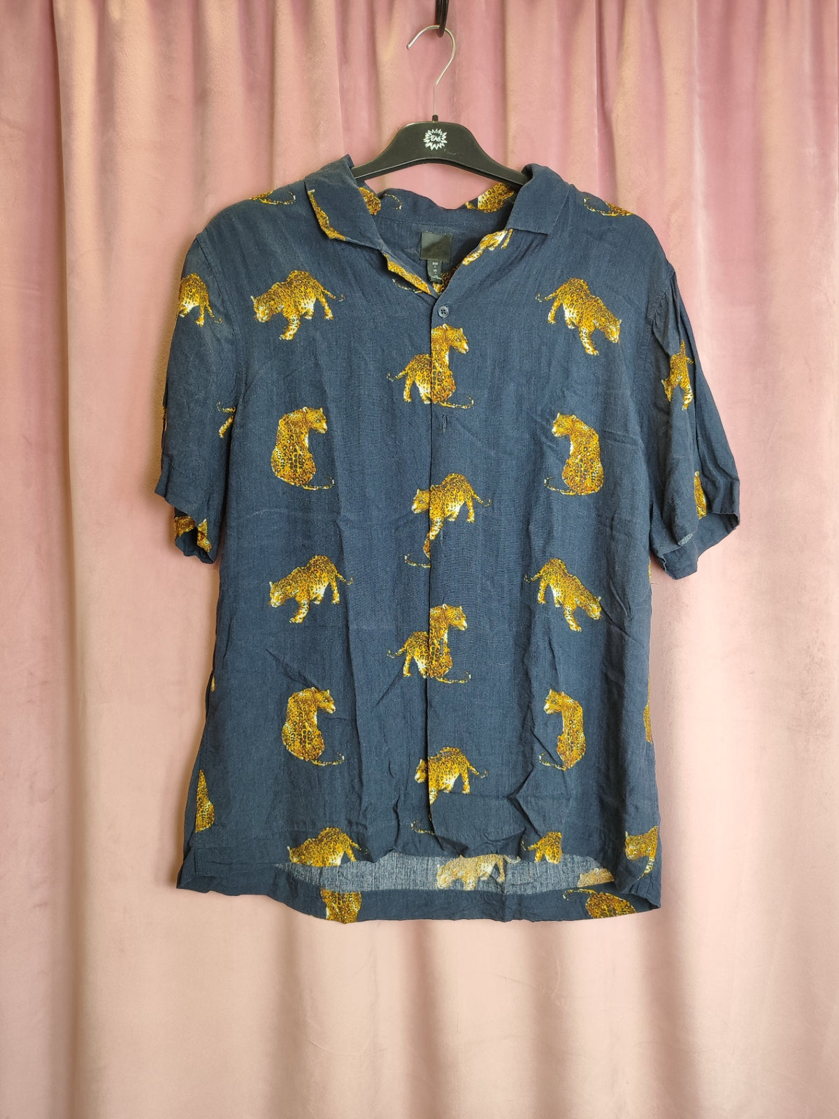 H&M Hemd L Blau