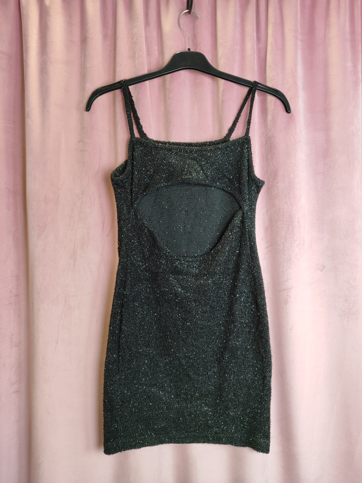 Fusion Kleid M Schwarz mit Glitter