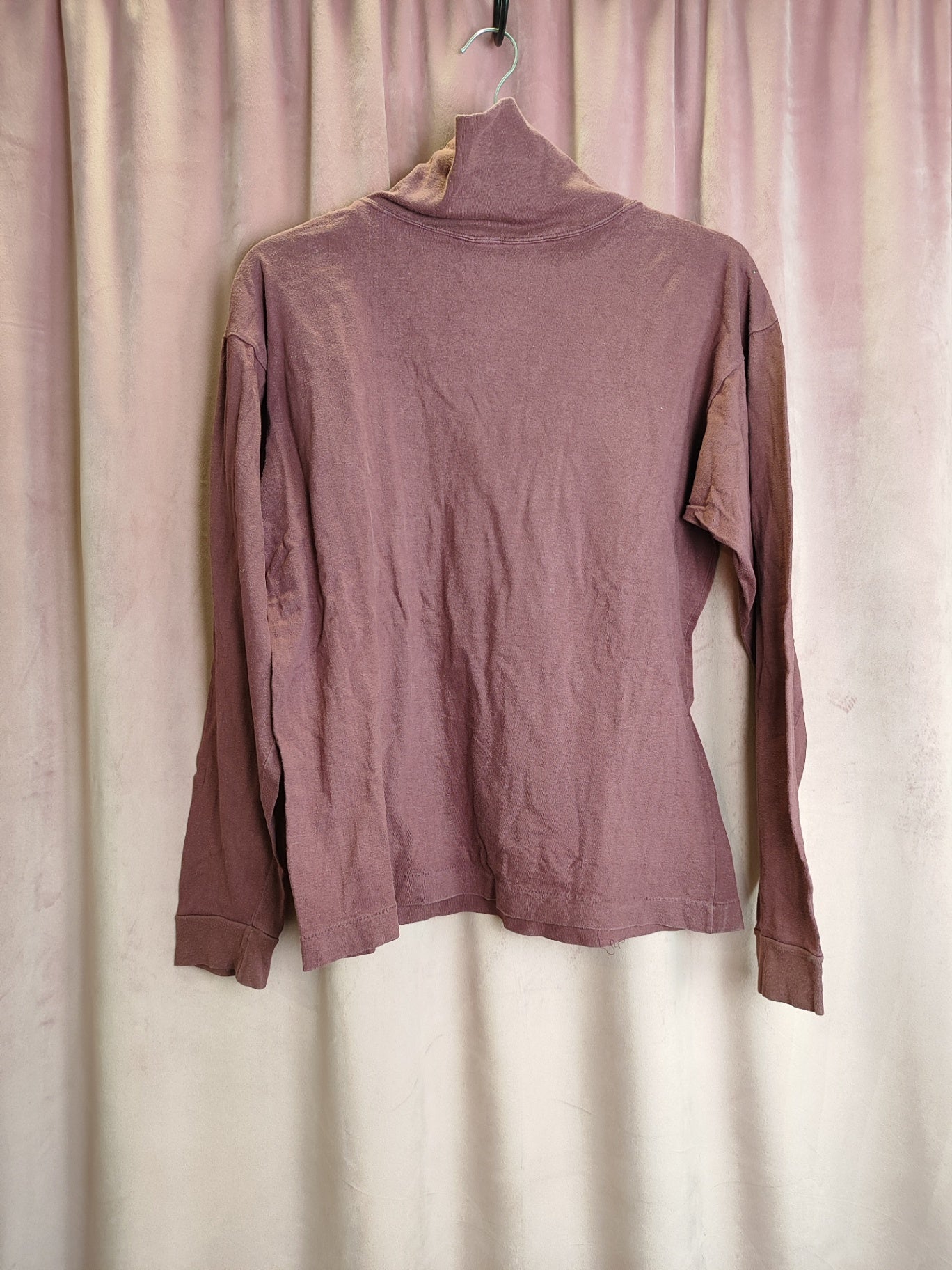 Langarmshirt L Lila