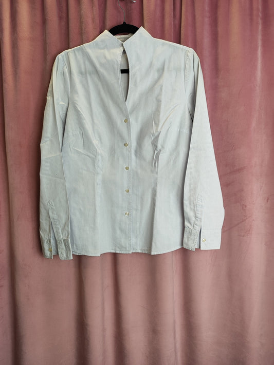 Marco Pecci Hemd M Blau-weiss