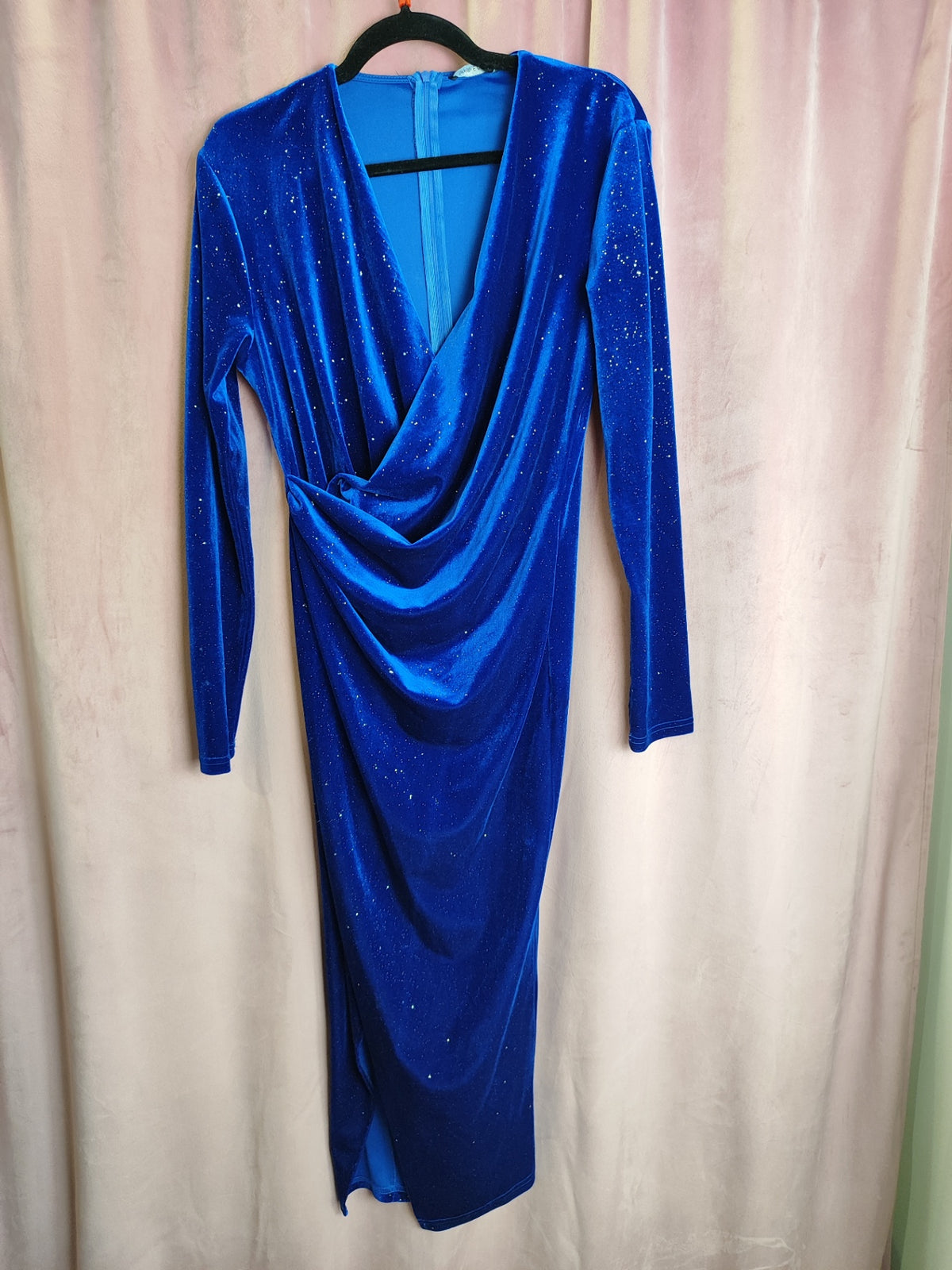 Double Crazy Kleid L Blau
